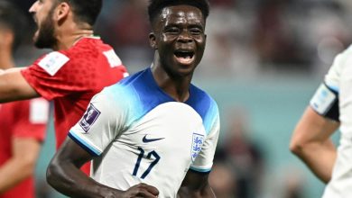 Saka scores twice as England thrash Iran in World Cup 2022 opener