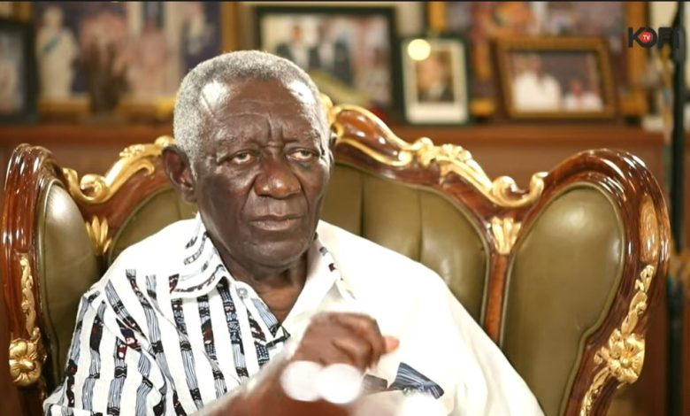 Fmr. Prez. Kufuor refute claims of inviting 98 NPP MPs seeking Ofori-Atta’s removal