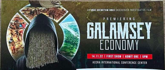 Watch the full version of Anas' latest documentary 'Galamsey Economy'