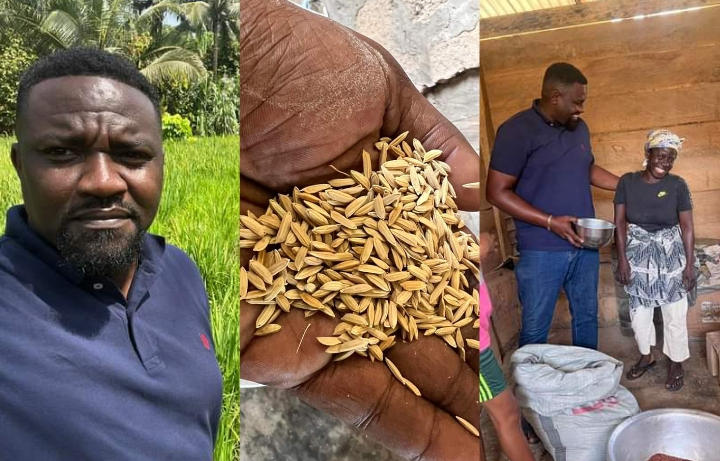 John Dumelo launches ‘Operation Feed Ourselves’ program