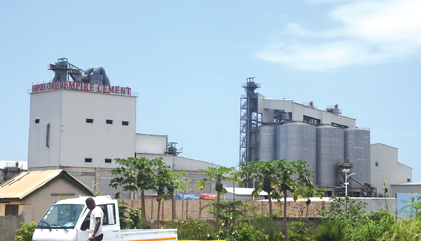 Empire Cement restrained from operating