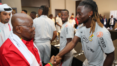 Prez. Akufo-Addo visits Black Stars in Qatar ahead of Portugal opener