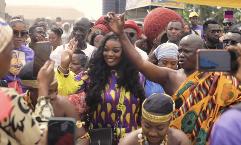 Jackie Appiah builds ultra-modern toilet facility in her hometown