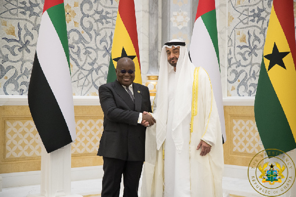 Ghana is no.1 place for business – Akufo-Addo woos UAE investors