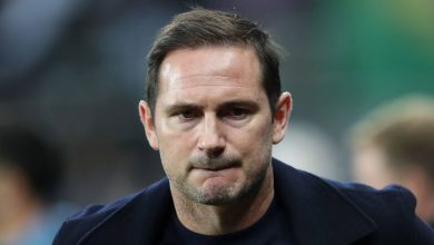 Frank Lampard sacked as Everton manager