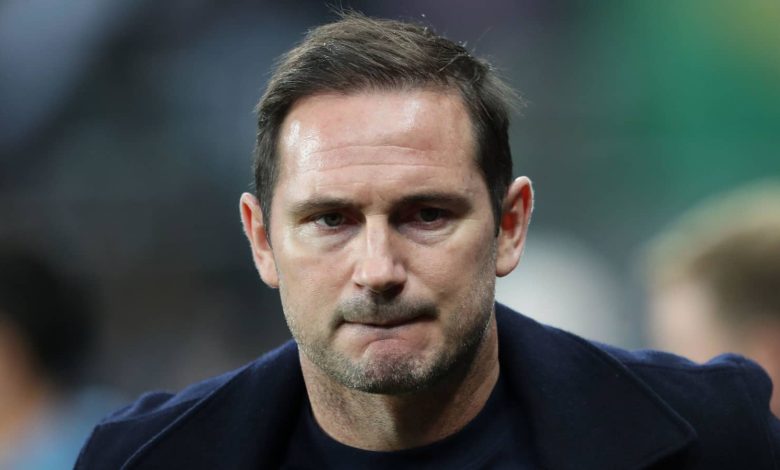 Frank Lampard sacked as Everton manager