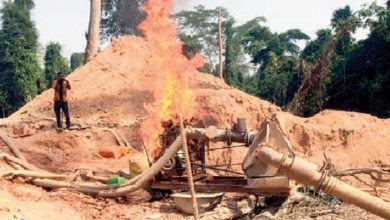 Galamsey equipment destroyed at Oda