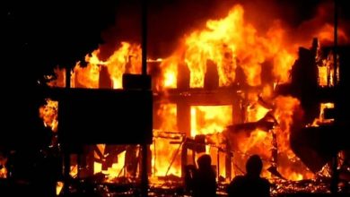 Kumasi: Police officer and family dead in fire outbreak