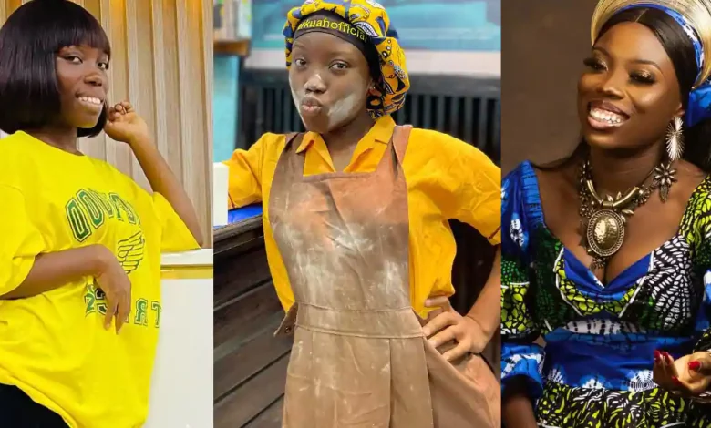 Erkuah Official reveals amount of cedis she makes in a single day on TikTok (WATCH)