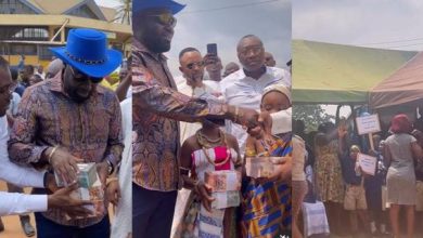 Despite donates GH₵200,000 to School of the Deaf on his 61st birthday