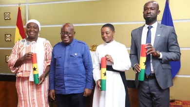 Akufo-Addo swears in 3 new members of the Electoral Commission