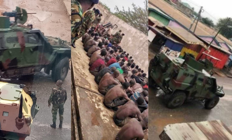 Ashaiman operation was authorised by Military High Command, 184 suspects held