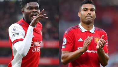 Thomas Partey finally reacts to comparisons with Manchester United’s Casemiro