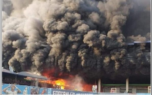 New Kejetia Market closed down after Wednesday fire