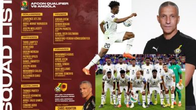 Chris Hughton names Black Stars squad for Angola Games