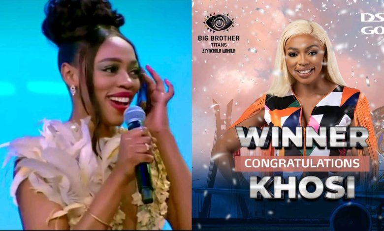 #BBTITANS: Khosi wins $100,000 grand prize