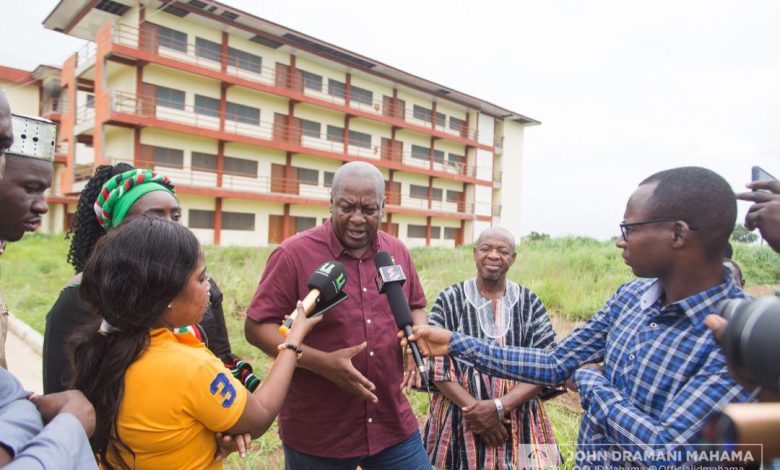 We'll complete all abandoned projects in our comeback – Mahama