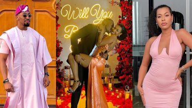 BBNaija star Saga makes U-turn, reveals engagement video with Nini was not a skit