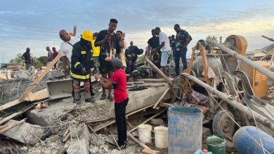 One person trapped in collapsed storey-building at Madina