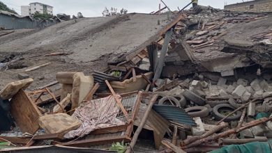 Worshippers trapped as church building collapses at Old Bortianor (VIDEO)