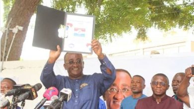 Dr. Afriyie Akoto files nomination forms today