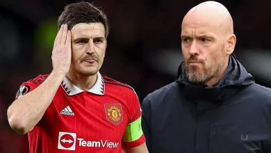 Ten Hag removes Harry Maguire as Manchester United captain