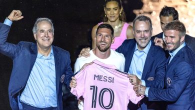 Lionel Messi, Sergio Busquets unveiled as Inter Miami players