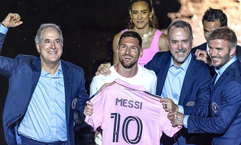 Lionel Messi, Sergio Busquets unveiled as Inter Miami players