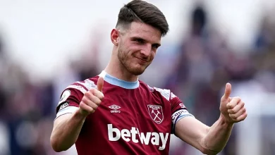 Arsenal and West Ham reach final agreement on £105m to sign Declan Rice