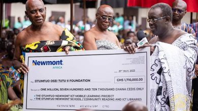 Newmont donates GHS1.7 million to Otumfuo Foundation