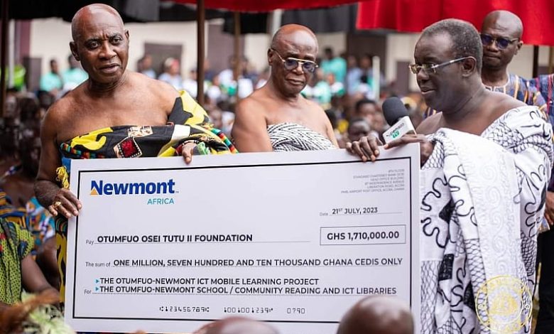 Newmont donates GHS1.7 million to Otumfuo Foundation