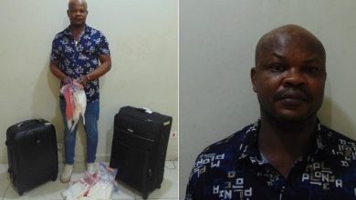 Nigerian man jailed 10 years for trafficking cocaine to Ghana