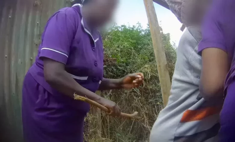 Secret footage reveals the aged caned at Kenya's care home