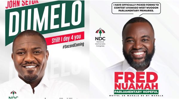 NDC Primaries: Fred Nuamah abandons MP ambition; throws support behind John Dumelo