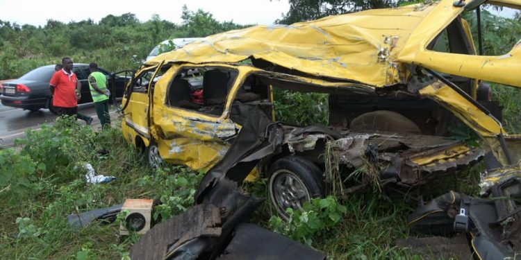 8 feared dead in accident on Kasoa-Cape Coast highway