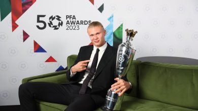 Man City’s Haaland wins PFA men’s player of the year