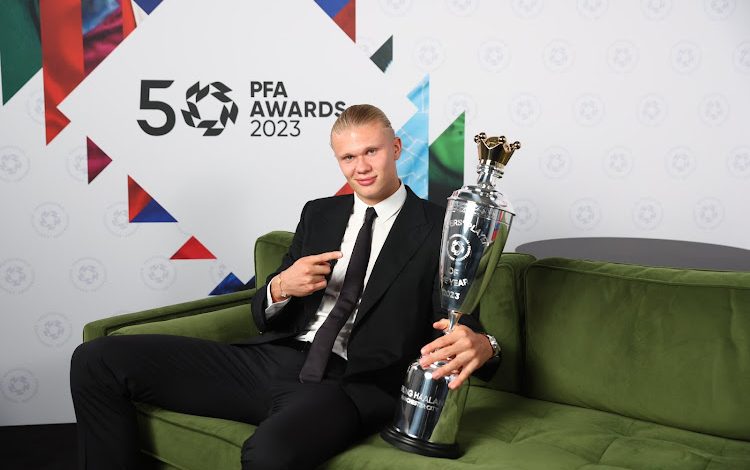 Man City’s Haaland wins PFA men’s player of the year