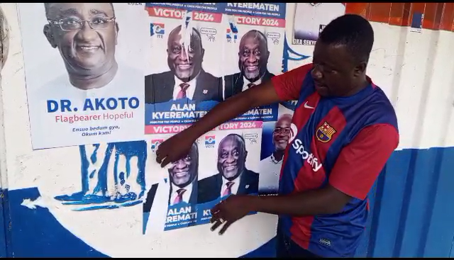 NPP members begin removing Alan’s posters after Wontumi's directive