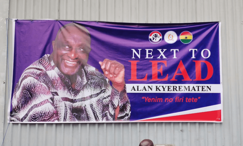 Ashanti regional leadership of NPP directs constituents to remove all Alan posters