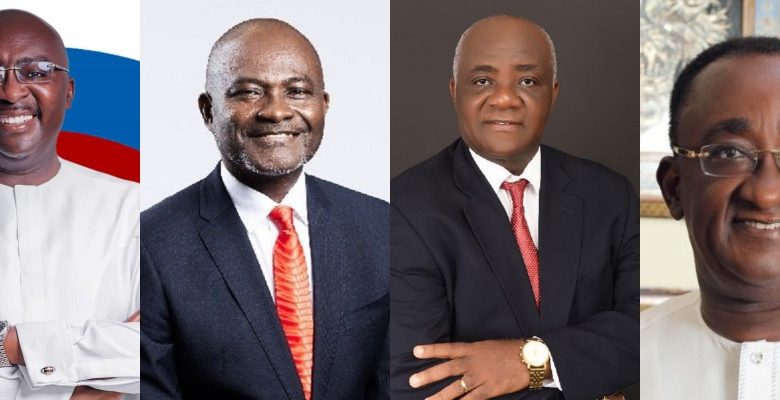 NPP flagbearer balloting: Ken Agyapong picks no. 1, Bawumia picks 2