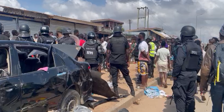 Ofankor: One feared dead; several injured as landguards clash with wood sellers