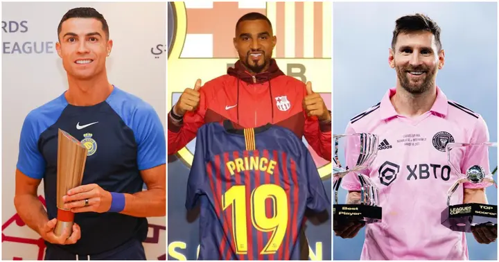 I was ‘forced’ to pick Messi over Ronaldo for Barcelona move – Prince Boateng