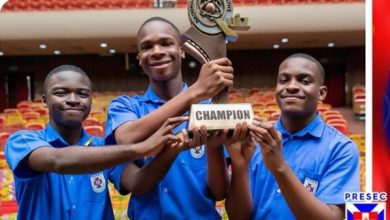 Presec Legon wins #NSMQ for the 8th time