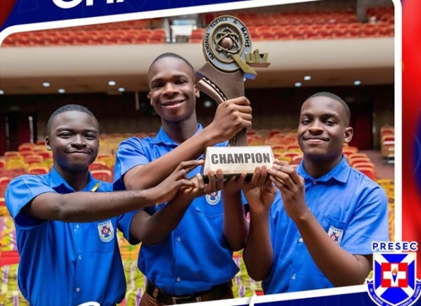 Presec Legon wins #NSMQ for the 8th time