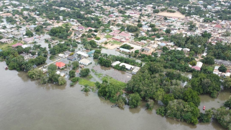 Hundreds displaced in Dawhenya over spillage of irrigation dam