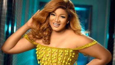 Actress Omotola calls out Turkish airlines for not showing Nollywood movie on a flight