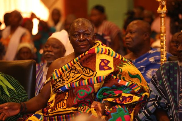 Asantehene receives over 50% of pledges to renovate KATH