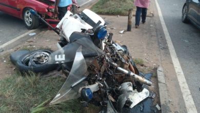 Police dispatch rider involved in accident while escorting VIPs in Kumasi