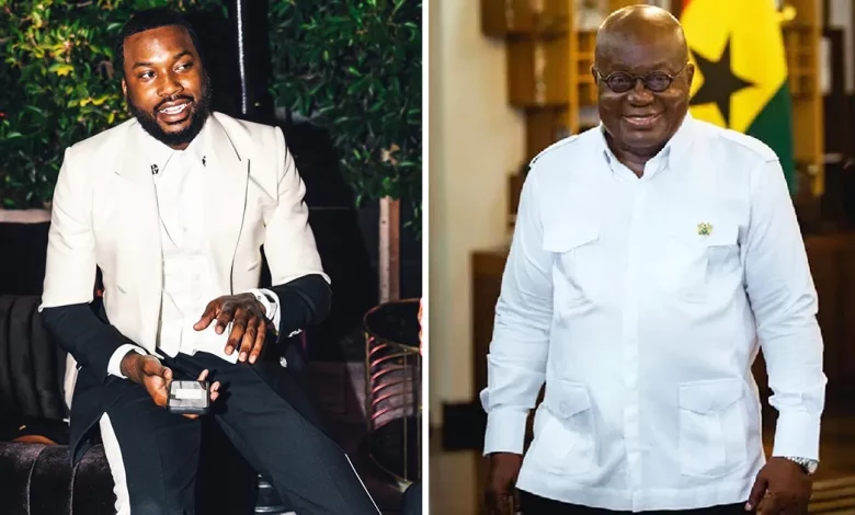 He made me confident – Meek Mill declares President Akufo-Addo his favourite politician