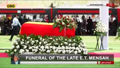 Photos from E.T. Mensah’s state burial service